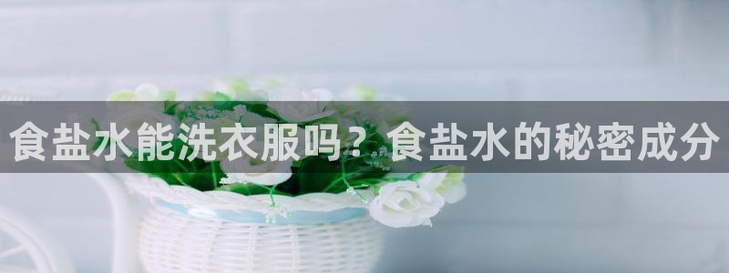 威九国际官网版：食盐水能洗衣服吗？食盐水的秘密成分