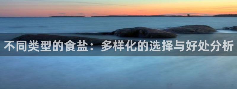 威九国际78mB：不同类型的食盐：多样化的选择与好处分析